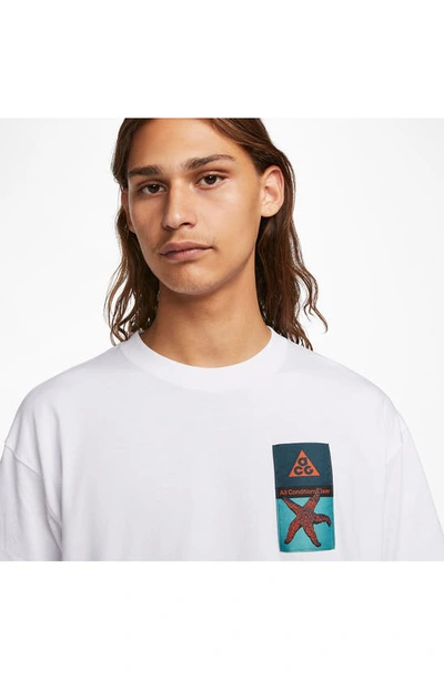 Shop Nike Acg Max90 Logo Patch T-shirt In White