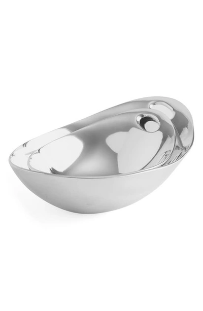 Shop Nambe Portables Alloy Bowl In Silver