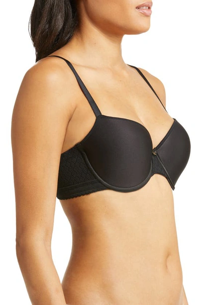 Chantelle Lingerie Lucie Lace Sexy Comfort T-shirt Bra In Black