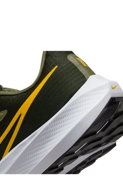 Shop Nike Air Zoom Pegasus 39 Running Shoe In Sequoia/ Gold/ Medium Olive