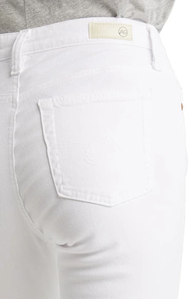 Shop Ag Farrah Crop Bootcut Jeans In Aesthetic White
