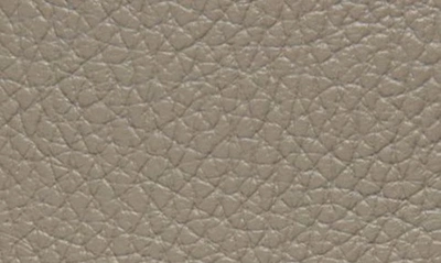 Shop Chloé Alphabet Leather Card Case In Cashmere Grey