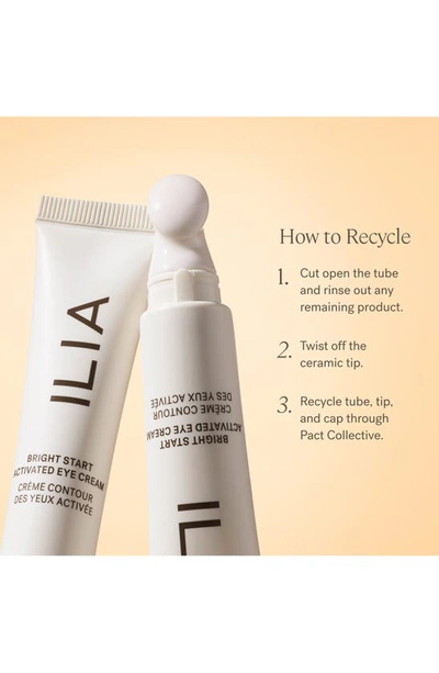 Shop Ilia Bright Start Activated Eye Cream