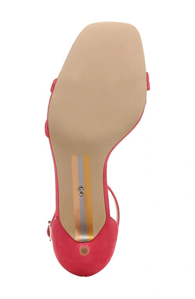 Shop Sam Edelman Peonie Square Toe Sandal In Ultra Fuchsia
