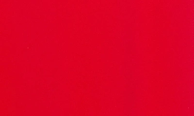 Betsy & Adam Scuba Crepe One Shoulder Drape Dress In Red
