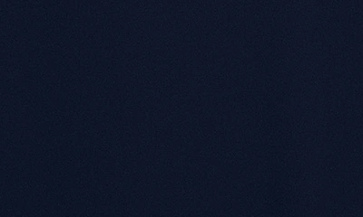Betsy & Adam Ruched One-shoulder Gown In Navy