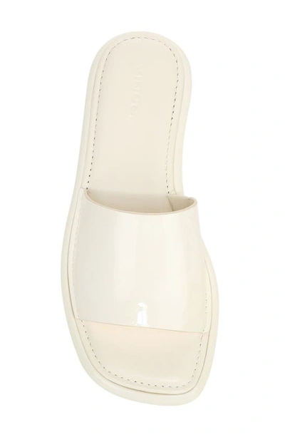 Shop Vince Evie Platform Slide Sandal In Marble Cream