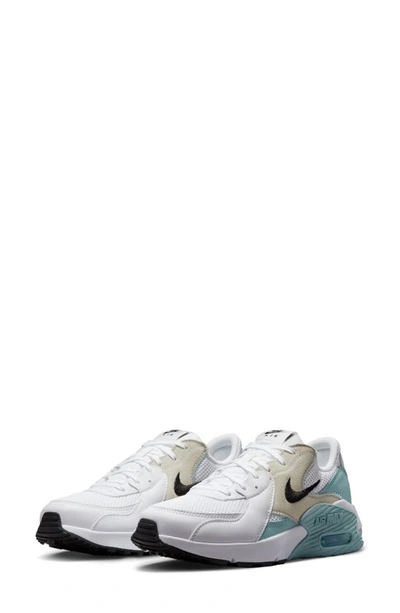 Shop Nike Air Max Excee Sneaker In White/ Black/ White/ Ocean