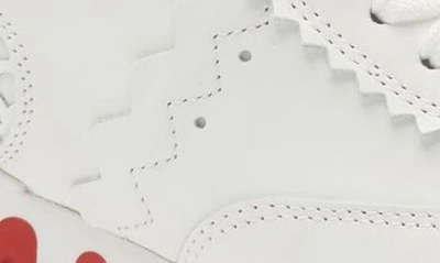 Shop Christian Louboutin Kids' Mini Shark Sneaker In Bianco