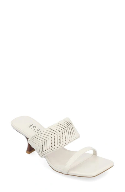 Journee Collection Tru Comfort Foam Monyka Sandal In Ivory