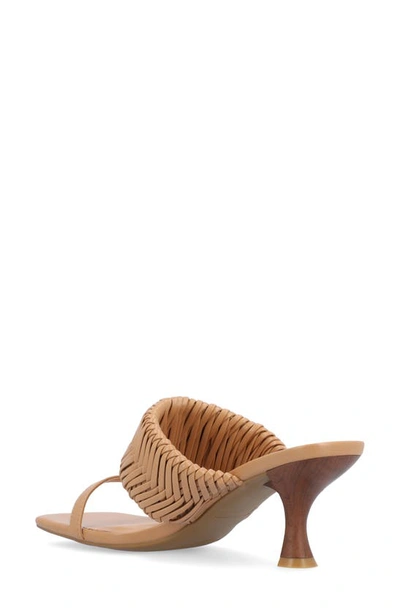 Journee Collection Tru Comfort Foam Monyka Sandal In Tan