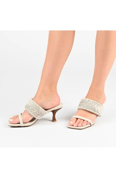 Journee Collection Tru Comfort Foam Monyka Sandal In Ivory