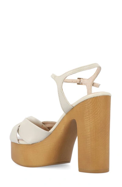 Shop Journee Collection Tru Comfort Foam Lorrica Platform Sandal In Beige