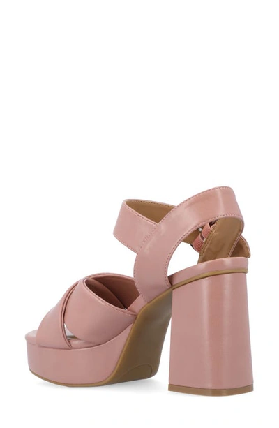 Journee Collection Collection Women's Tru Comfort Foam Akeely Sandals In Rose