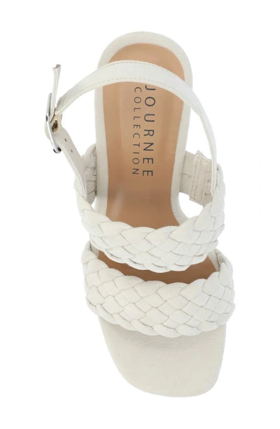 Journee Collection Tru Comfort Foam Ayvee Wedge Sandal In Sand