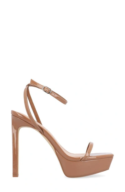 Journee Collection Tru Comfort Foam Telilah Strappy Platform Sandal In Tan
