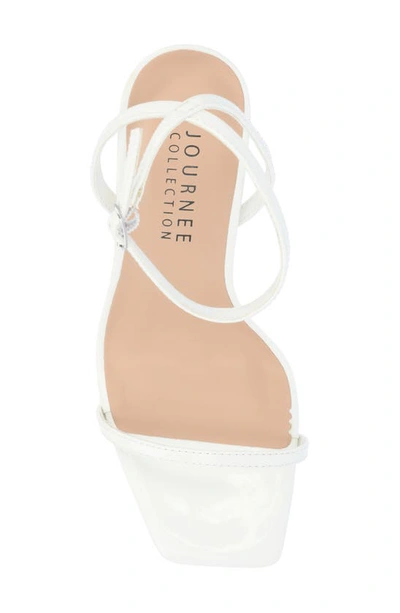 Journee Collection Tru Comfort Foam Telilah Strappy Platform Sandal In White
