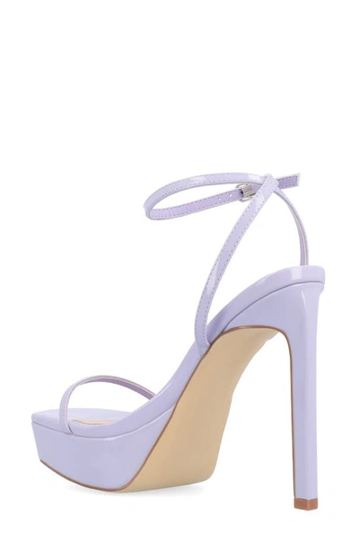 Shop Journee Collection Tru Comfort Foam Telilah Strappy Platform Sandal In Lilac