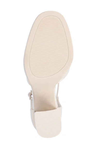 Shop Journee Collection Tru Comfort Foam Samarr Pump In Ivory