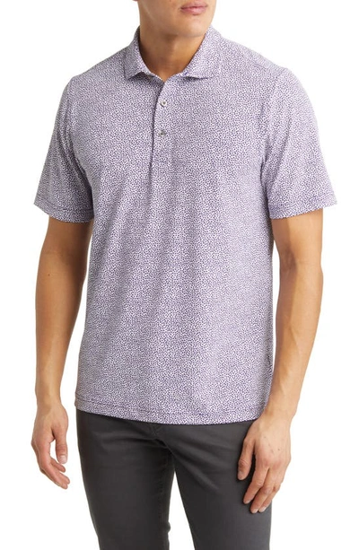 Shop Cutter & Buck Virtue Ecopique Botanical Polo In College Purple