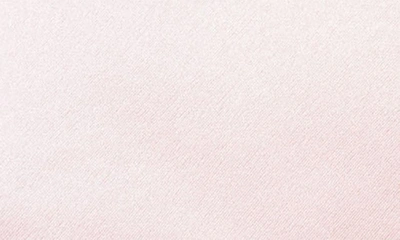 Petite Plume Bride Embroidered Silk Sleep Mask In Pink