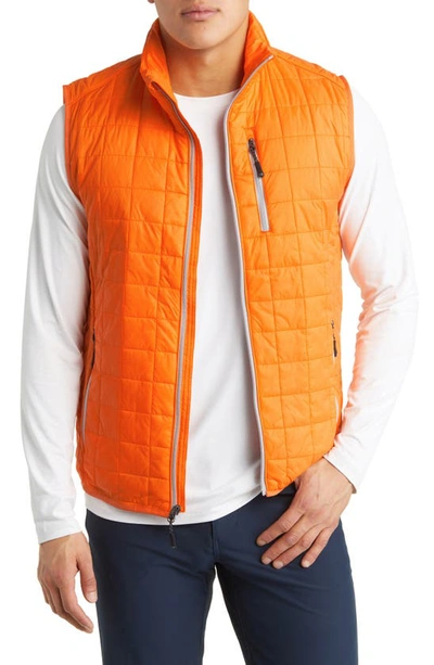 Shop Cutter & Buck Rainier Classic Fit Vest In Satsuma