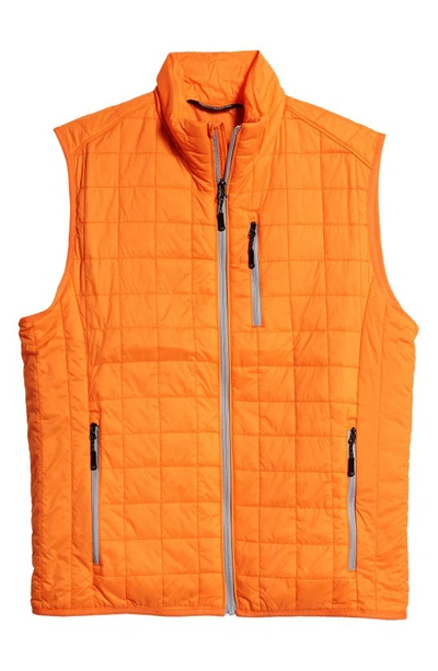 Cutter & Buck Rainier Classic Fit Vest In Satsuma