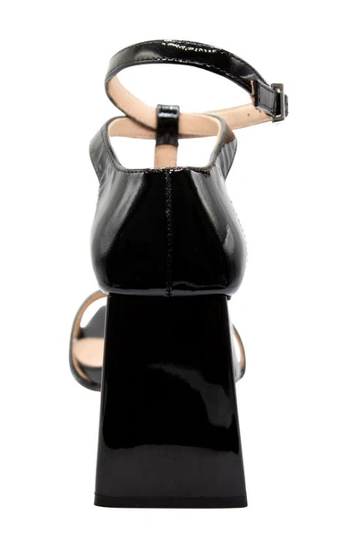 Charles David Tucker Ankle Strap Sandal In Black-pt