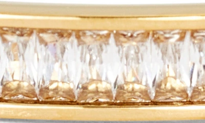Shop Ben Oni Lilline Baguette Bracelet In Gold