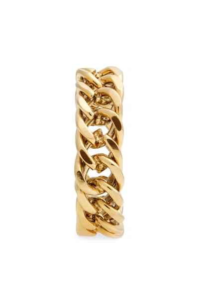 Shop Ben Oni Cody Chain Link Ring In Gold