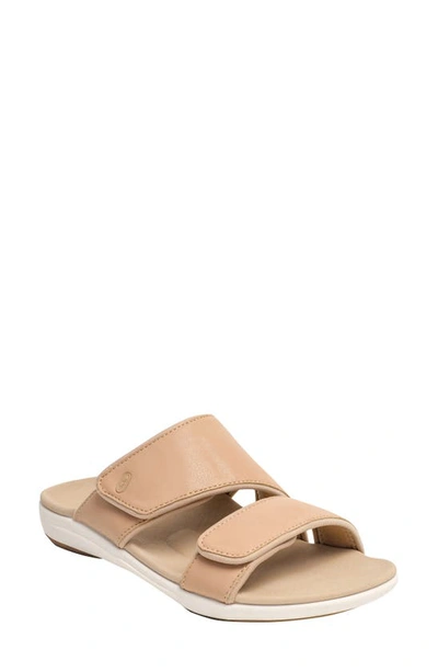 Shop Revitalign Kholo Nuevo Slide Sandal In Tan