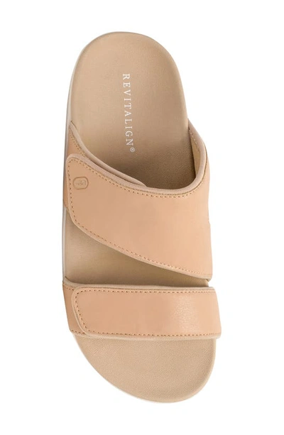 Shop Revitalign Kholo Nuevo Slide Sandal In Tan