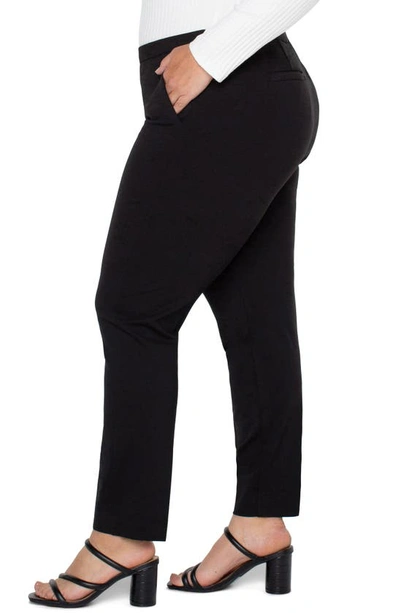 Liverpool Kayla Pull-on Ponte Pants In Black