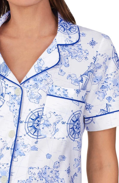 Bedhead Pajamas Print Crop Pajamas In Voyager