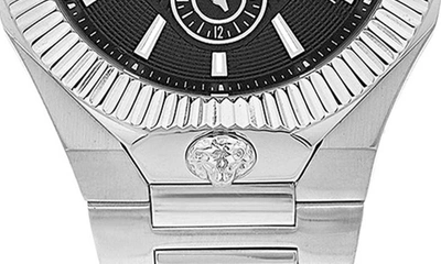 Shop Versus Echo Park Multifunction Bracelet Watch, 42mm In Ip Stainless Steel