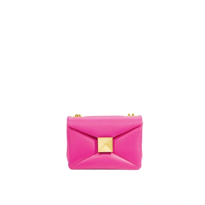 Shop Valentino One Stud Shoulder Bag In Pink