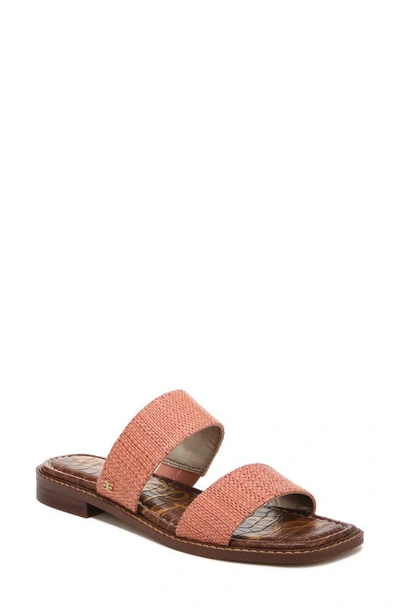 Shop Sam Edelman Haydee Sandal In Stucco Pink