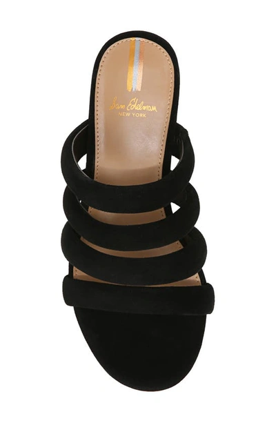Shop Sam Edelman Yuki Platform Wedge Sandal In Black