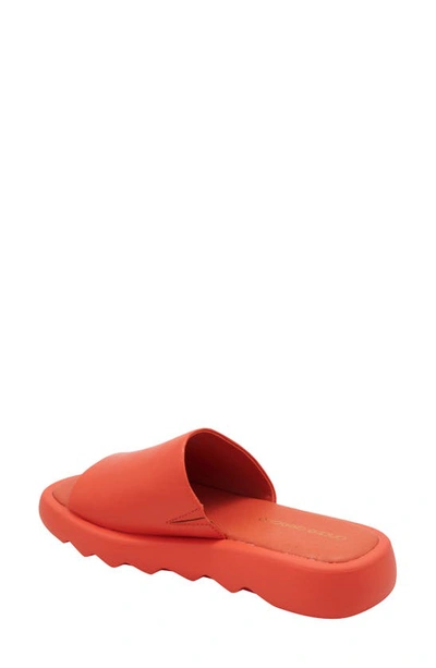 Shop Andre Assous Jessa Slide Sandal In Tangerine