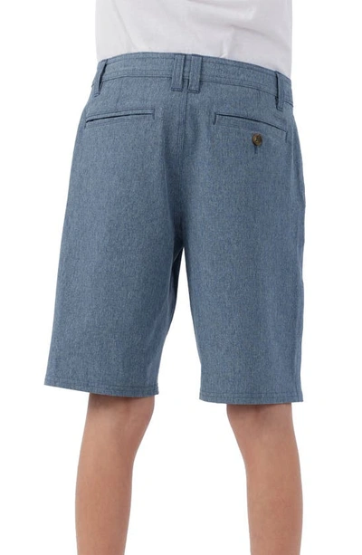 Shop O'neill Kids' Reserve Heather Hyperfreak Hybrid Shorts In Navy