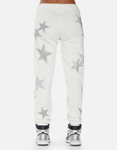 Lauren Moshi Gia Crystal Multi Stars In Faded White