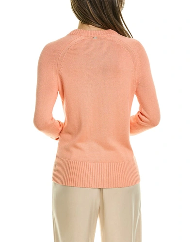 Shop St John Knit Sweater In Pink