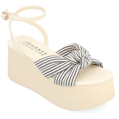 Journee Collection Collection Women's Tru Comfort Foam Lailee Sandals In Blue