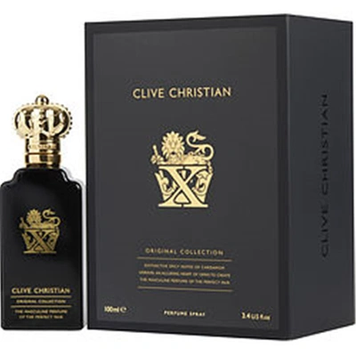 Shop Clive Christian 288972 X Perfume Spray - 3.4 oz In Black