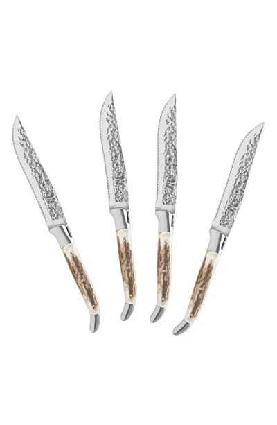 Shop French Home Laguiole Steak Knife In Horn