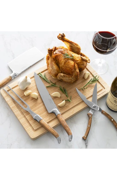 French Home 4-piece Connoisseur Carving Set In Wood