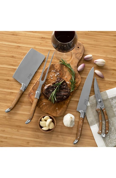 French Home 4-piece Connoisseur Carving Set In Wood
