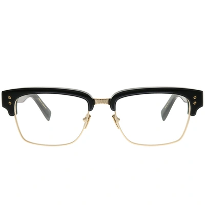 Shop Dita Statesman Dt Drx-2011j-55 Unisex Rectangle Eyeglasses 55mm In Black