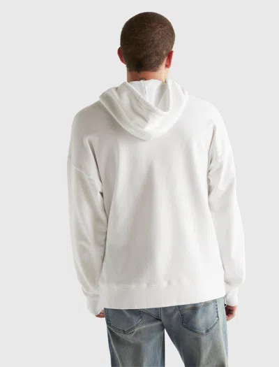Shop Lucky Brand Mens Pride Born Lucky Gender Neutral Hoodie In White