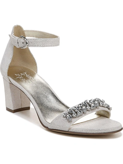 Naturalizer Leather Ankle Strap Sandal In Multi